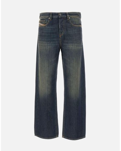 DIESEL 2001 D Makroblaue Jeans Aus Baumwolldenim