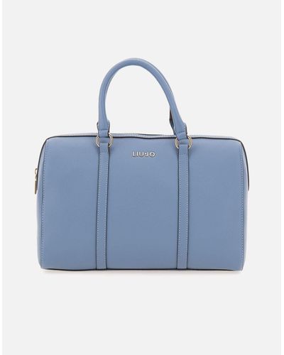 Liu Jo Jorah Blaue Handtasche Aus Pu-Leder