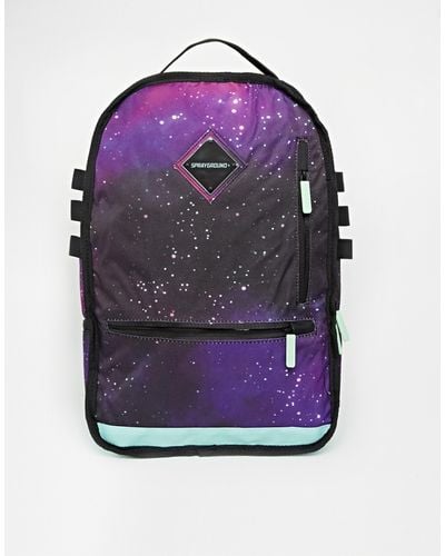 Sprayground Backpack Galaxy - Purple