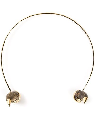 Vivienne Westwood Gemstone Horn Tiara - Metallic