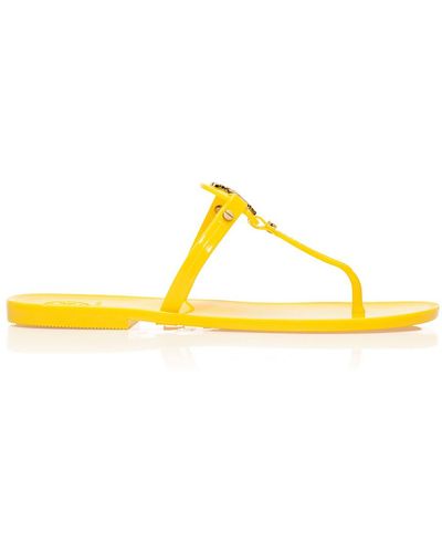 Tory Burch Mini Miller Jelly Thong Sandal - Yellow