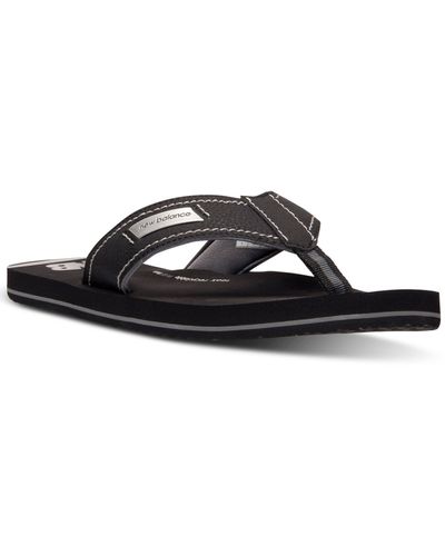 New balance men's top recharge thong sandal