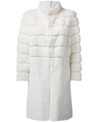 Fendi Fur Coat - White