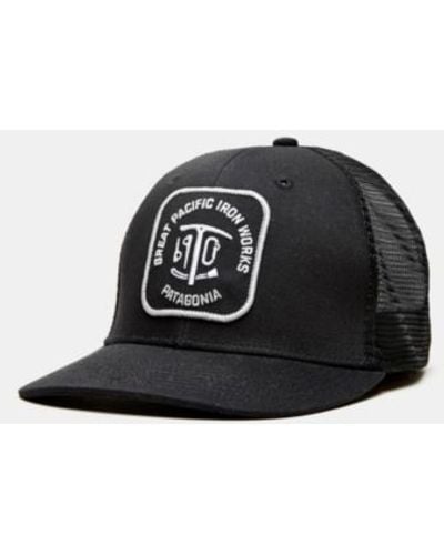 Patagonia Great Pacific Iron Works Trucker Hat - Black