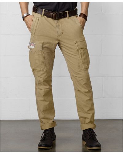 Denim & Supply Ralph Lauren Zippocket Cargo Pants - Natural