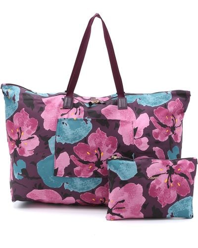 Tumi Just In Case Travel Duffel - Peony Floral - Multicolour