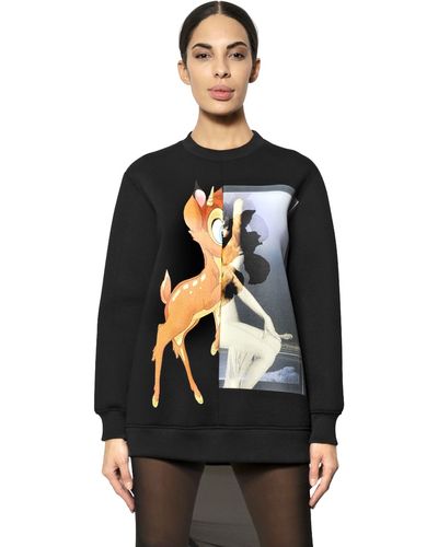Givenchy Bambi Print Sweatshirt - Black