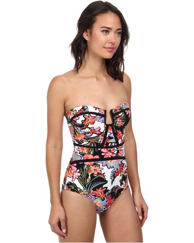 Nanette Lepore Havana Tropical Seductress One-Piece - Multicolor