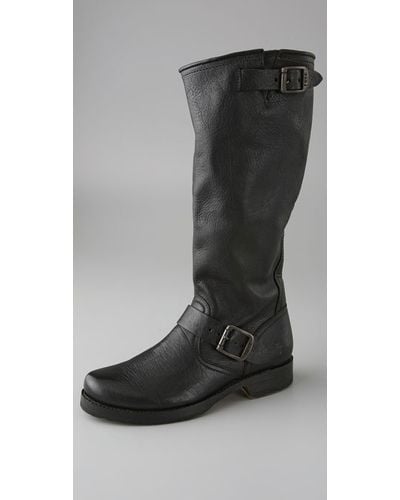 Frye Veronica Slouch Boots - Black