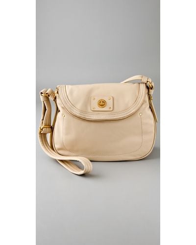Marc By Marc Jacobs Totally Turnlock Natasha Messenger Bag - Natural