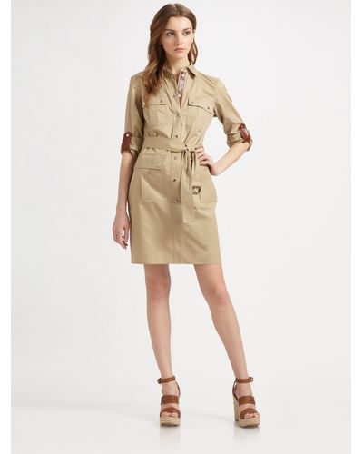Michael kors safari dress deals