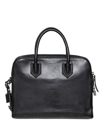 Givenchy Cow Leather Laptop Bag - Black