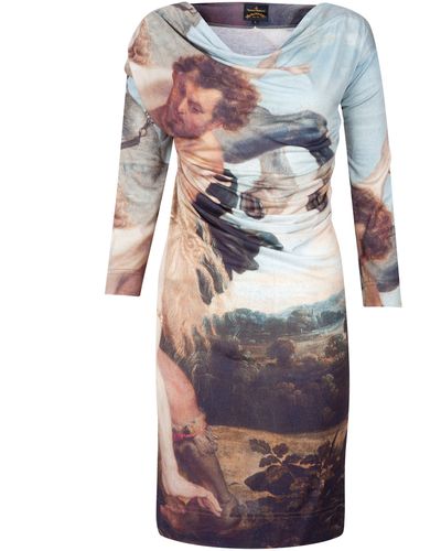Vivienne Westwood Anglomania Renaissance Drape Dress - Multicolour