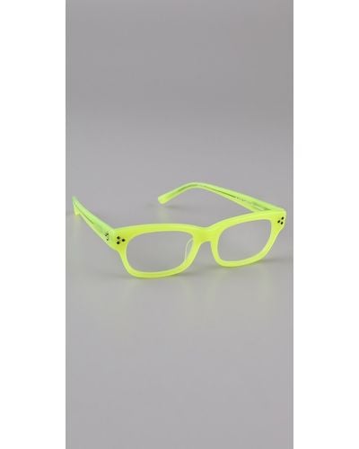 Matthew Williamson Optical Frame Glasses - Yellow