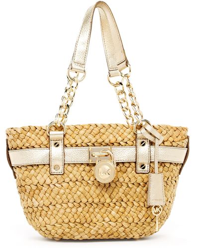 Michael Kors Beach bag tote and straw bags for Women | Online Sale up ...