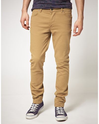 ASOS Tan Skinny Jeans - Brown