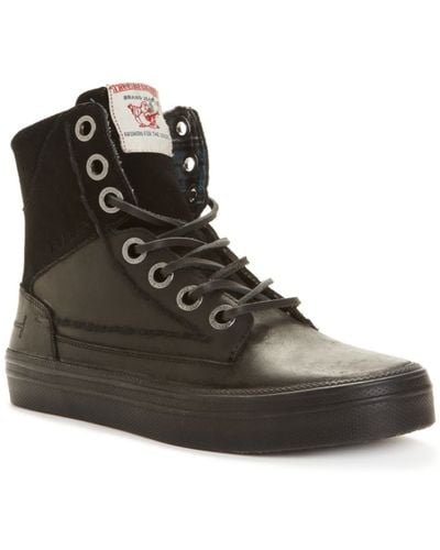 True Religion Camby Laceup Boots - Black