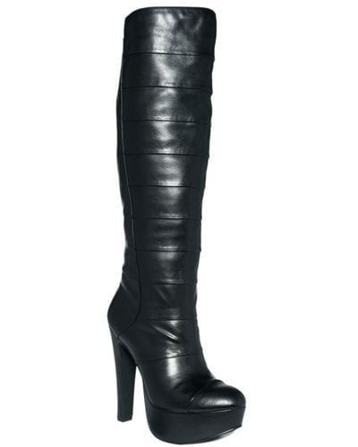 Jessica Simpson Aura Platform Boots - Black