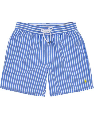 Polo Ralph Lauren Blue Stripe Swim Shorts