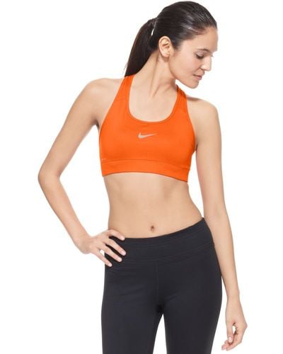 Nike Women's Medium Support Non Padded Sports Bra (X-Large, Pink Glaze) :  Clothing, Shoes & Jewelry 