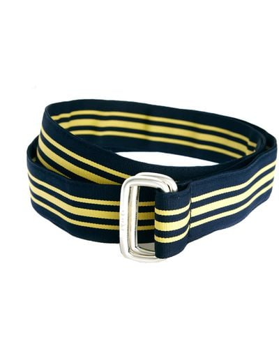 Ralph Lauren Polo Ralph Lauren Striped D Ring Belt - Blue