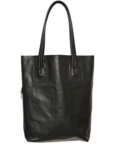 Rick Owens Soft Leather Tote - Black
