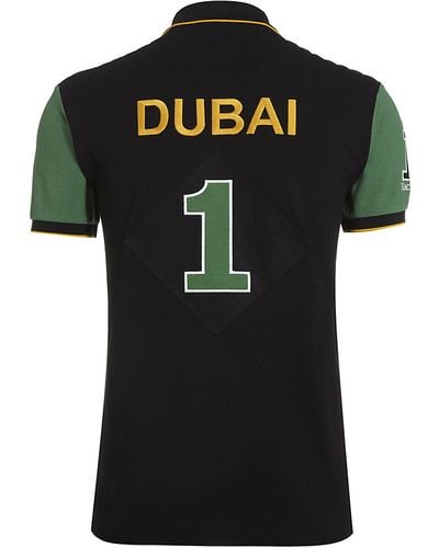 Hackett Dubai Polo Shirt - Black