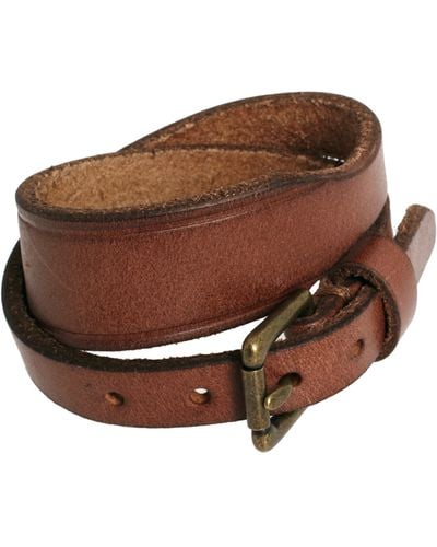 Polo Ralph Lauren Leather Strap Bracelet - Brown