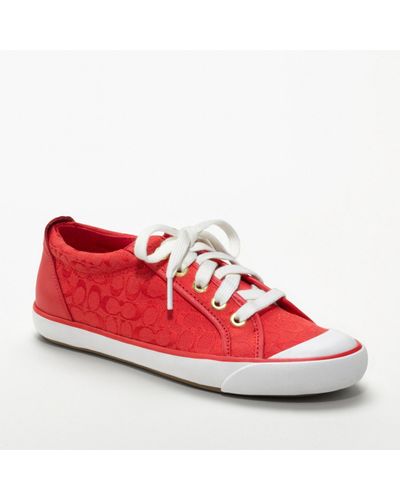 COACH Barrett Sneaker - Red