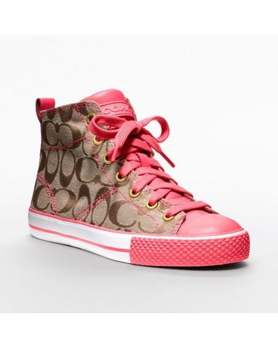 COACH Franca Sneakers - Pink