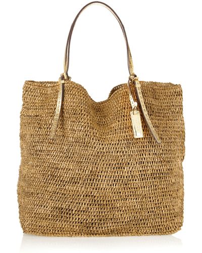 Bortset Henholdsvis global Women's Michael Kors Beach bag tote and straw bags from $198 | Lyst