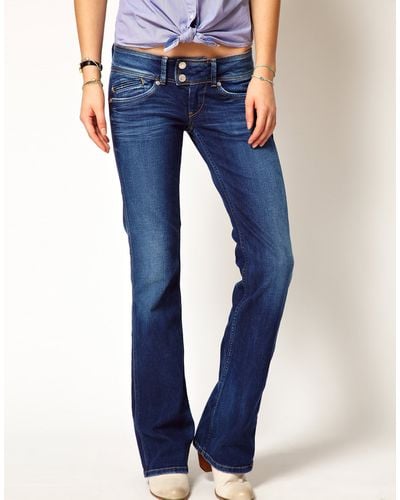Pepe Jeans Pimlico Flared Jeans - Blue