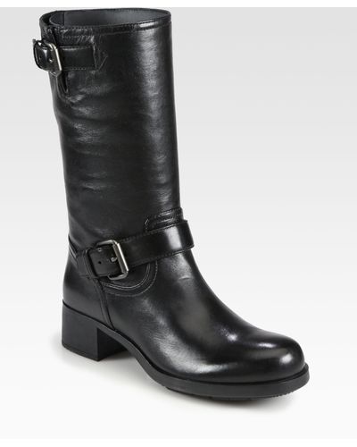Women's Prada Flat boots | Lyst