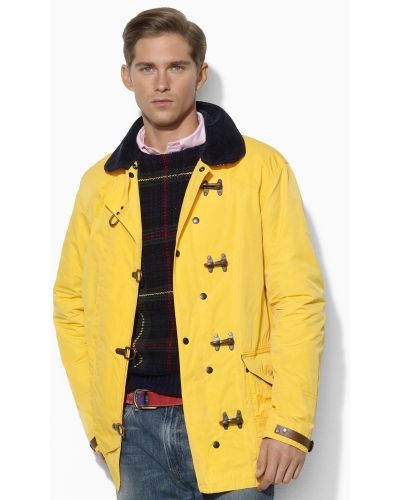 Polo Ralph Lauren Firemans Slicker Jacket - Yellow