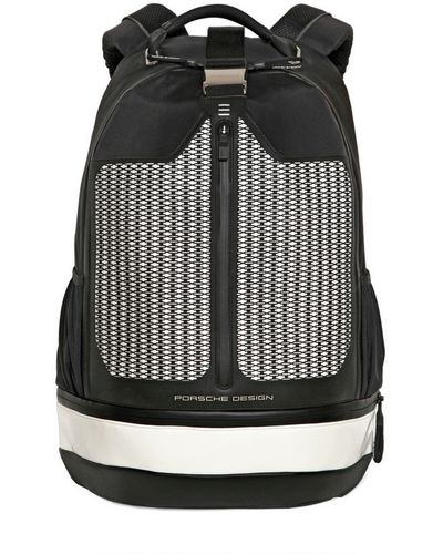 Porsche Design Bounce Water Resistant Nylon Backpack - Black