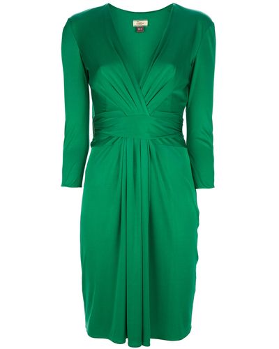 Issa Drape Dress - Green