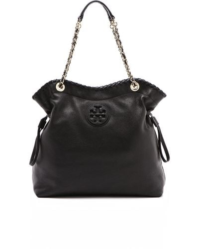 Tory Burch Marion Slouchy Tote - Black