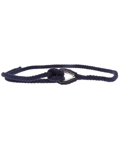 Orlebar Brown Rope Belt - Blue