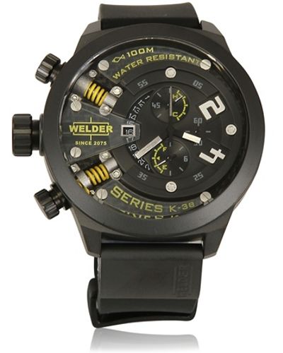Welder K38 702 Chronograph Watch - Black