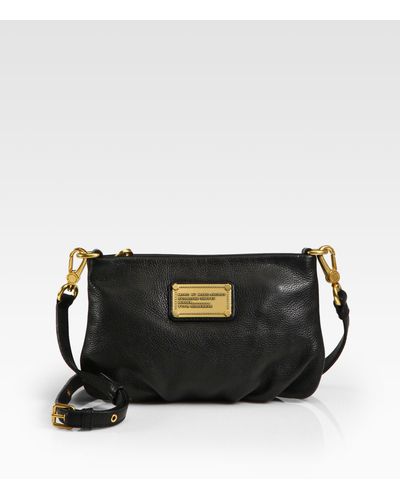 Marc By Marc Jacobs Lux Double Zip Cross Body Bag - Black Multi