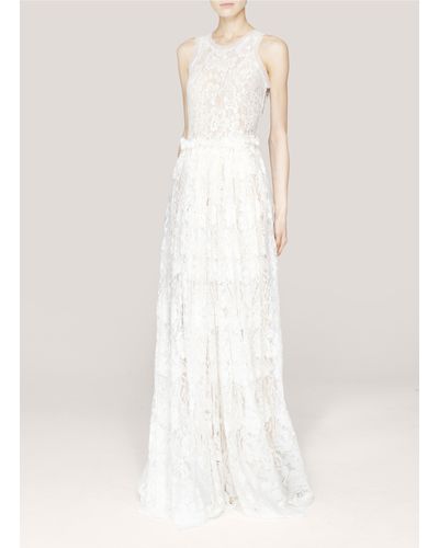 Lanvin Lace Wedding Gown - White