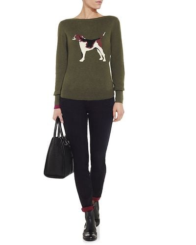 Joules Beagle Sweater - Green