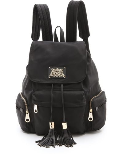 Juicy Couture Nylon Backpack - Black