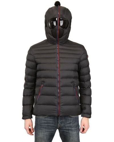 Ai Riders On The Storm Total Zip Up Nylon Down Jacket - Black