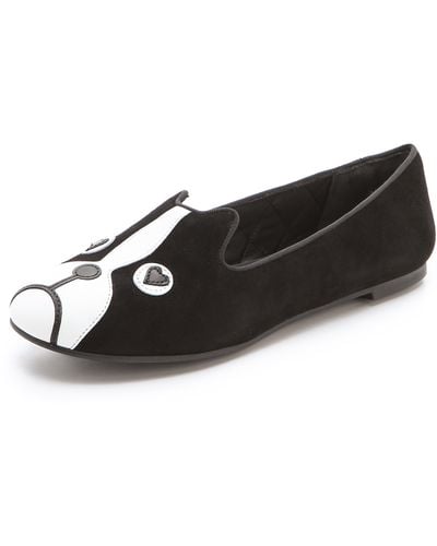Marc By Marc Jacobs Dog Loafers - Black