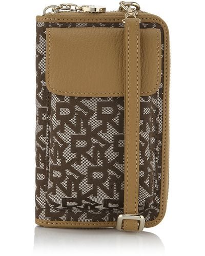DKNY Town Country Iphone Case - Brown