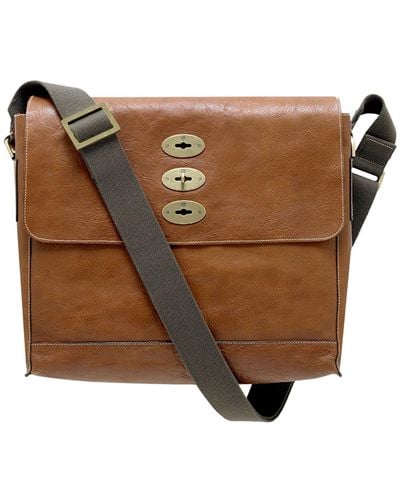 Mulberry  Brynmore Natural Leather Messenger Bag - Brown