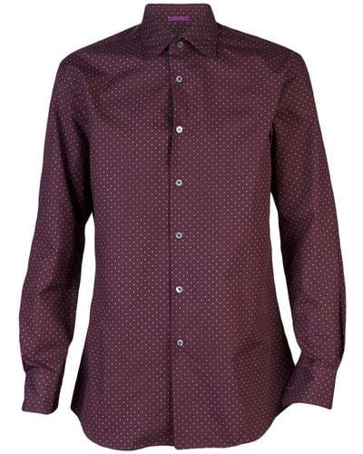 Paul Smith Polka Dot Shirt - Purple