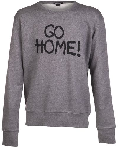 Surface To Air Go Home Sweatshirt - Gray