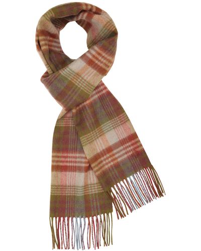Mulberry Check Scarf - Brown
